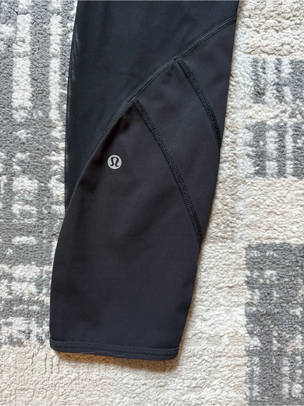 lululemon athletica Kids Black Performance Leggings